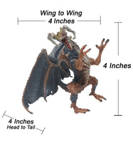 
              The Legendary Gray Winged Dragon Monster Small Figurine
            