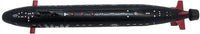 
              16.5 Inch Toy Black Submarine with Sound Effects and Torpedo
            