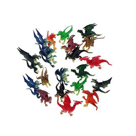 2.5" Mini Dragon Figures - 20 Pieces