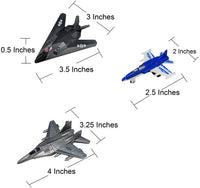 
              33 Inch Aircraft Carrier with Soldiers Jets Military Vehicles (18 Fighter Jets)
            
