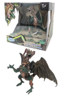 
              The Legendary Red Horn Brown Winged Dragon Monster Toy Figurine
            