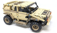 
              538 Pieces Desert Military Jeep Remote Control Building Block Brick Set
            