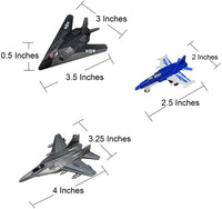 
              27 Inch Aircraft Carrier with Fighter Jets Vehicles and Mini Soldiers (Bonus 9 Fighter Jets)
            