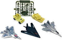 
              27 Inch Aircraft Carrier with Fighter Jets Vehicles and Mini Soldiers (Bonus 9 Fighter Jets)
            